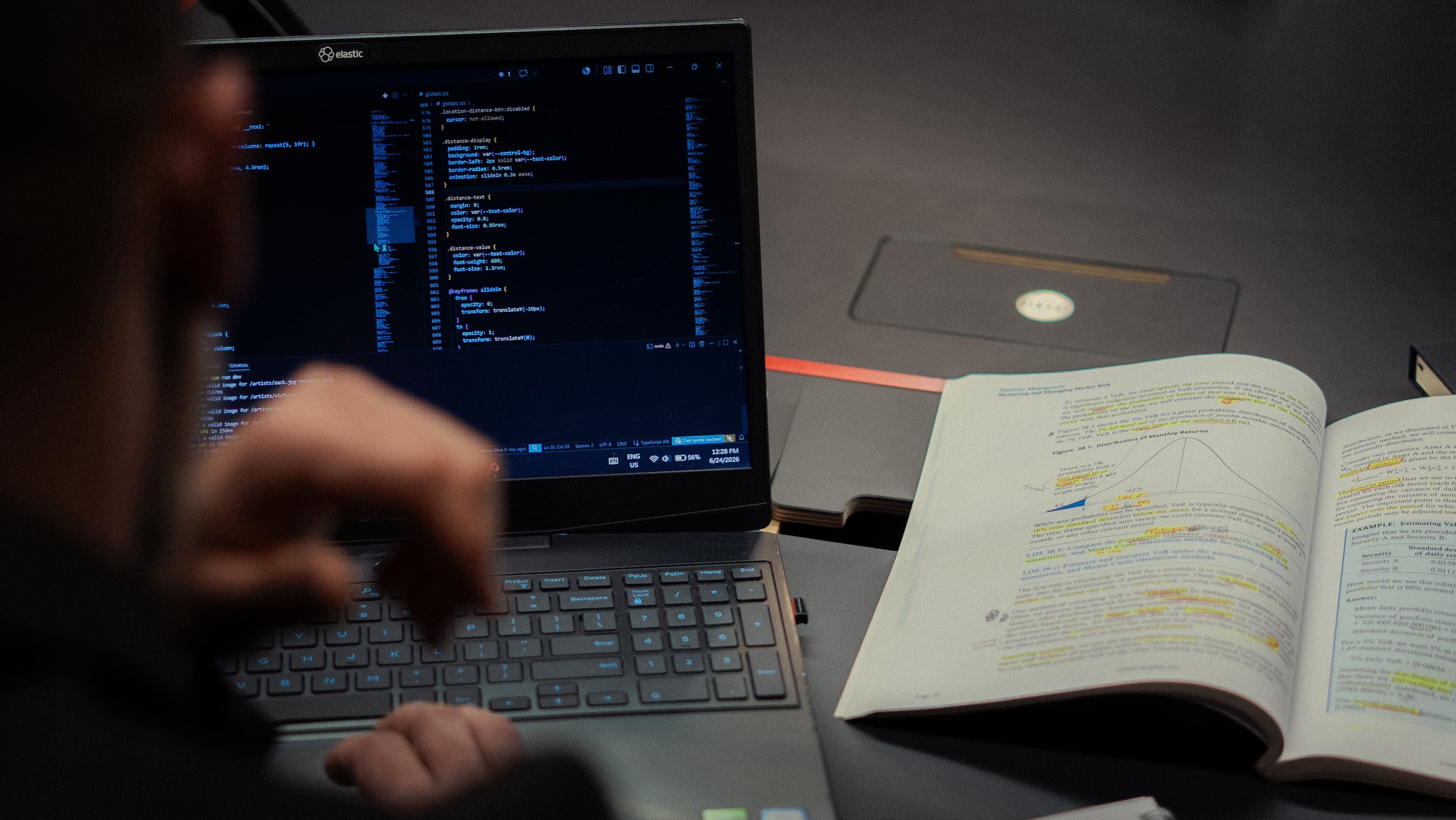 Ridney during a project session