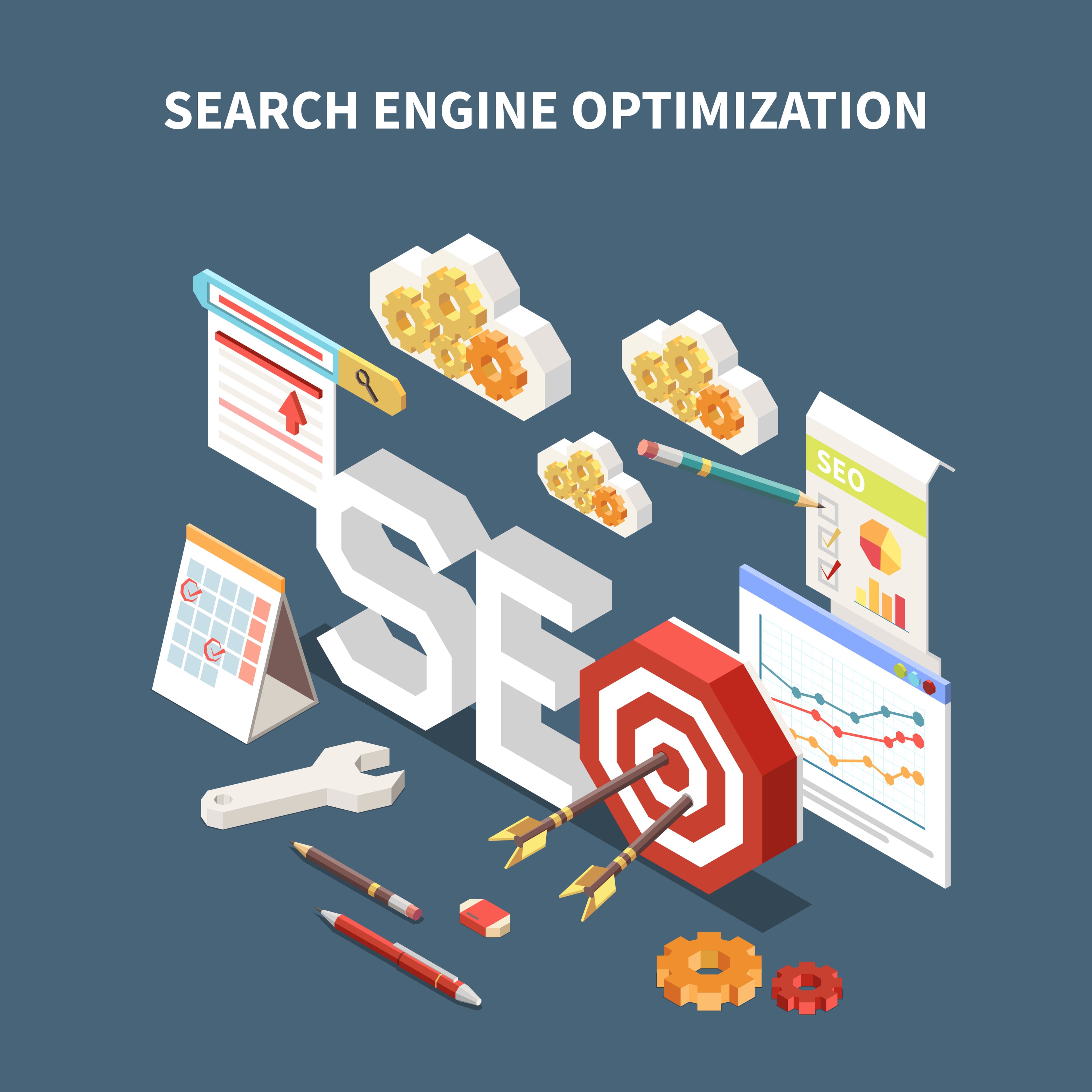 SEO strategy visual